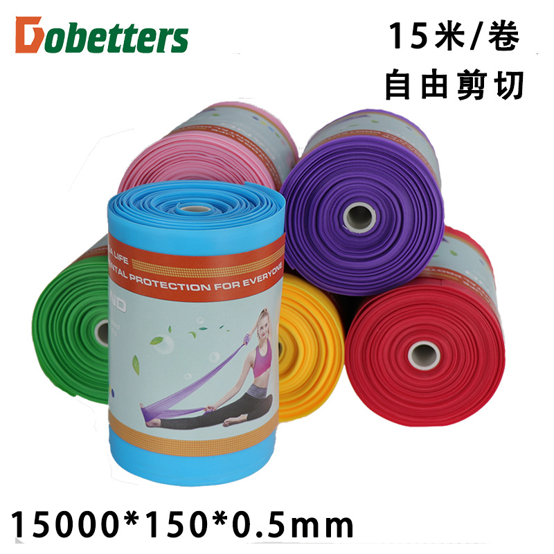 tpe Yoga Rally Sheet Stretch Belt Tally Sheet Resistance Belt Tally Rope Fitness Tally Belt