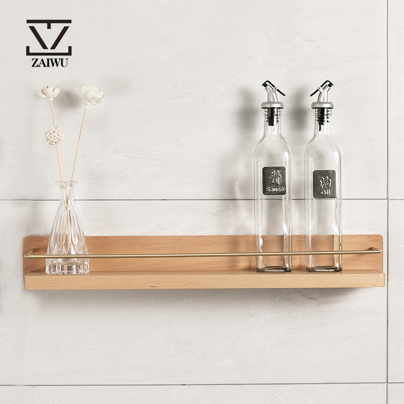 Entrance Solid Wood Hook Hanger Bathroom Storage Rack Partition Business Card Box Exquisite Living Room Storage Rack Flower Rack