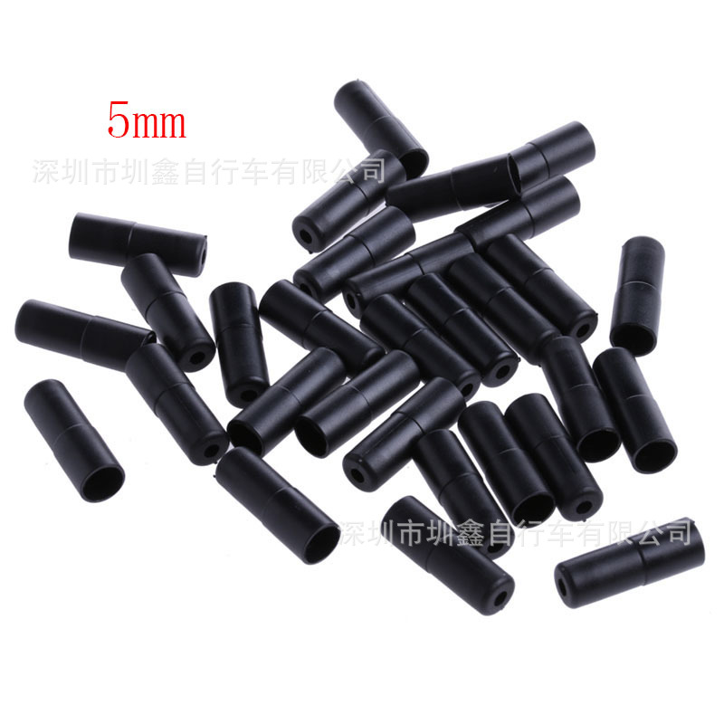 Крышка для тормозной трубки 5MM, аксессуары для велосипеда, тормозная трубка V-образного тормоза, 100 штук
