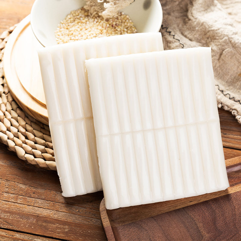 Finger Hot Pot Rice Cake Strip Restaurant Opening Business Hot Korean Sweet and Spicy Dishes Fried Small Slices Rice Cake Pieces