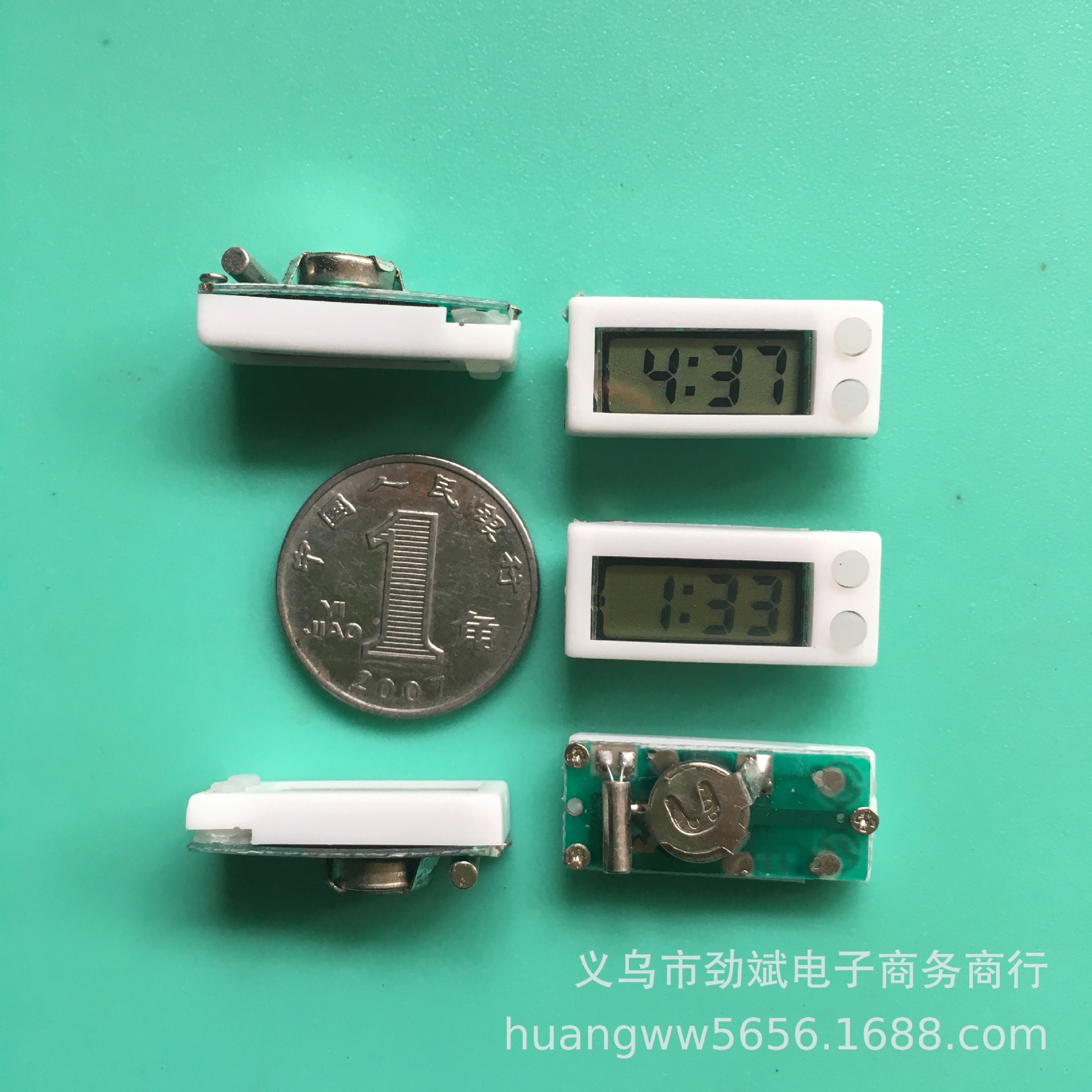 Supply toy robot watch core, rubber band wrist electronic watch core, carabiner electronic watch movement