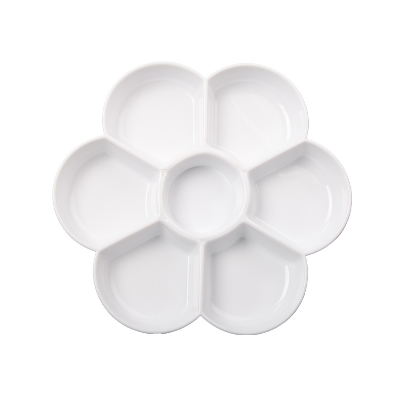 Large and medium-sized plum blossom pigment palette palette propylene watercolor gouache palette box paint tray wholesale