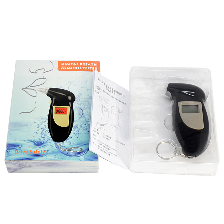 New Alcohol Tester Breathing Portable S+ Blowing Alcohol Tester Home Drunk Driving Alcohol Tester