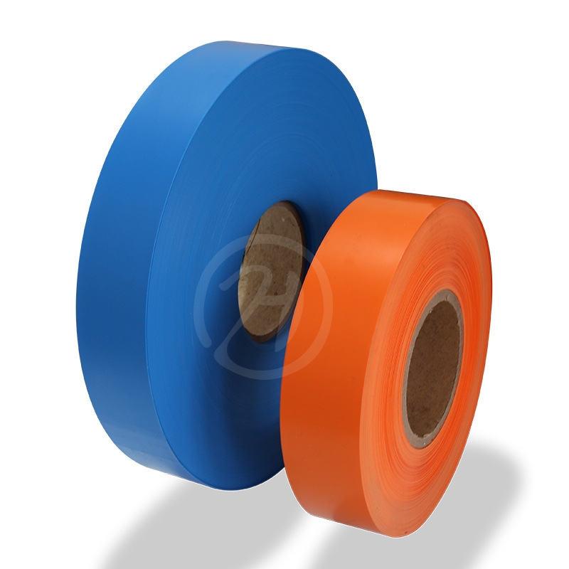 Rigging label binding belt lifting belt tensioner label rigging PVC label Blue orange plastic label