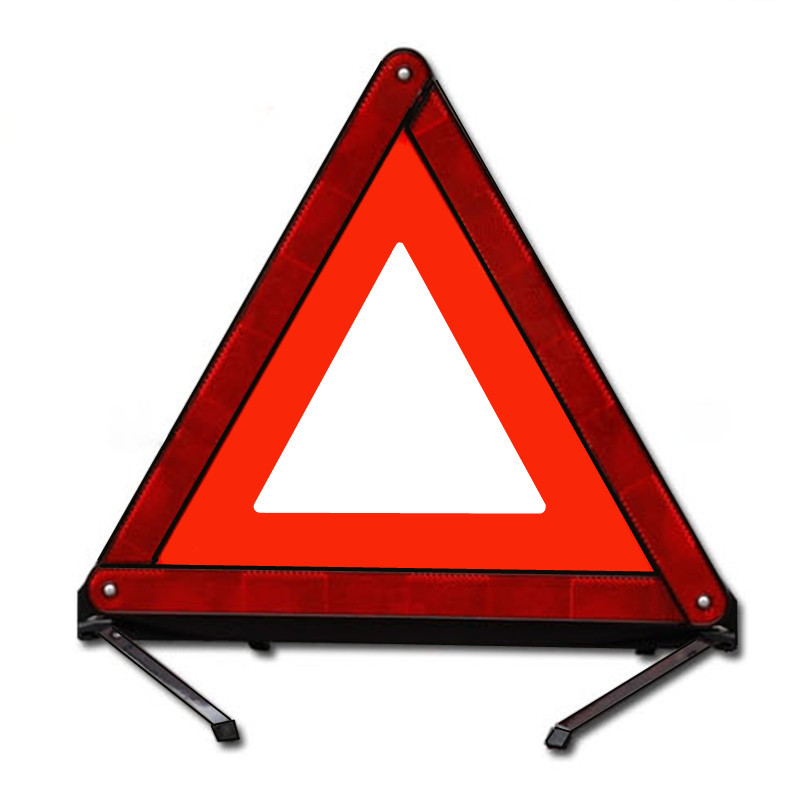 Car Tripod Warning Board Folding Car Emergency Warning Board Reflective Fault Parking Safety Tripod Car Inspection