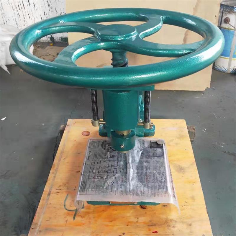 One Piece Wholesale Price Dumbbell Type Manual Punching Machine Rubber Rectangular Cutting Machine Waterproof Roll Material Manual Punching Machine