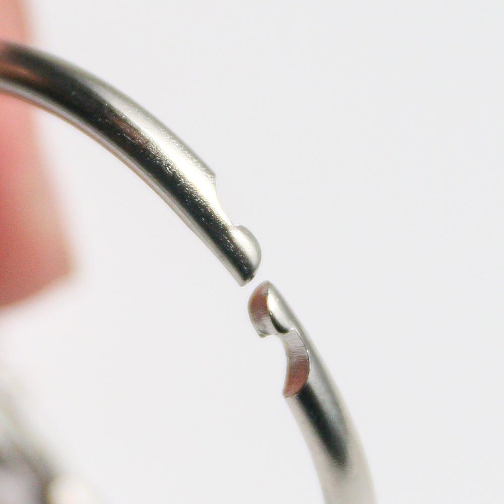 Ready Supply 38mm Metal Book Ring Open Book Ring Environmentally Friendly Binding Iron Ring Activity Photo Album Card Ring Open Ring