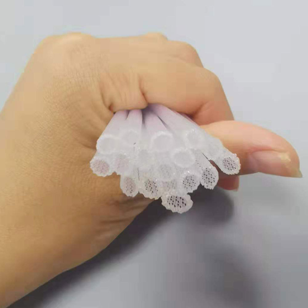 Guangzhou Factory Direct Supply Small Eye Shadow Brush Mesh Cover Lip Brush Mesh Cover 5mm Small Cosmetic Brush Mesh Cover