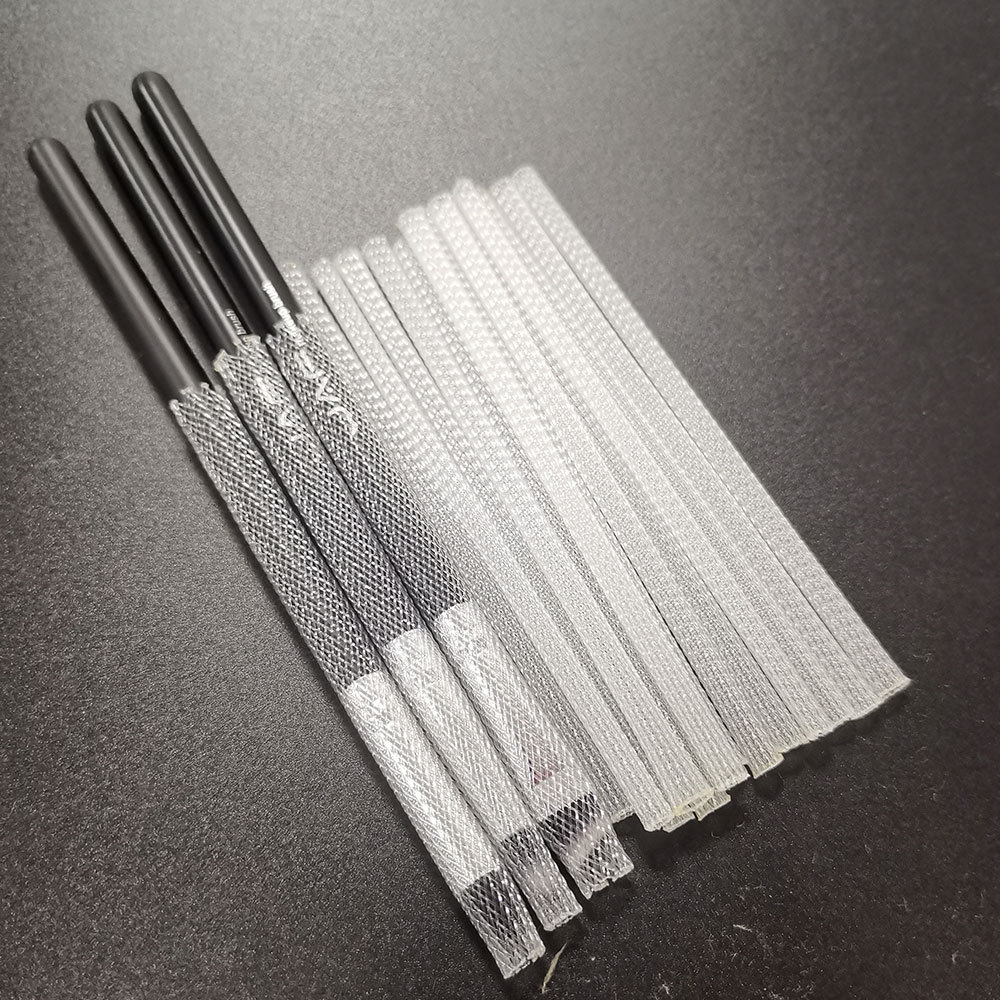 Guangzhou Factory Direct Supply Small Eye Shadow Brush Mesh Cover Lip Brush Mesh Cover 5mm Small Cosmetic Brush Mesh Cover