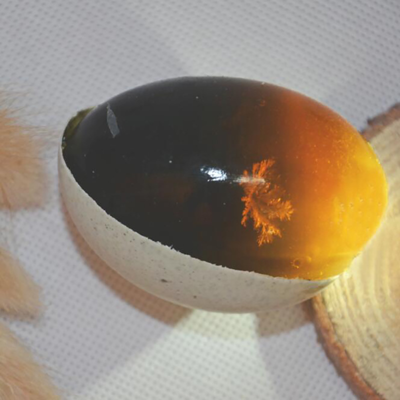 Source Manufacturer Lianchao Sea Duck Egg Preserved Egg Preserved Egg Beibu Gulf Mangrove Free-Range Eggs 65G/Piece