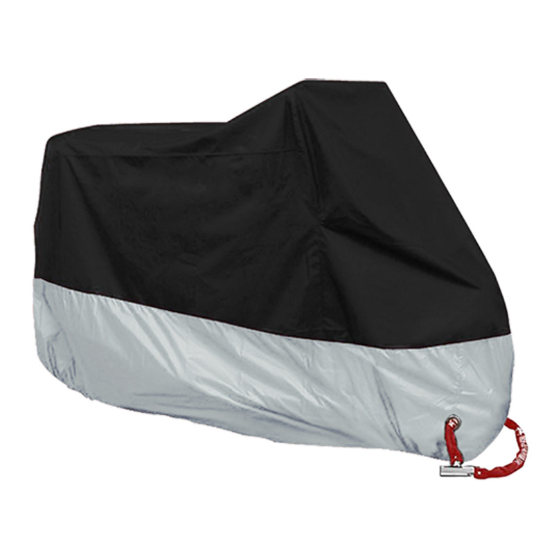 Motorcycle cover spot supply wholesale Amazon explosions 210d silver-coated car clothing sunscreen, rain-proof and dust-proof