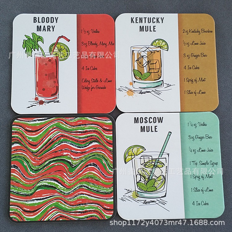 Оптовая продажа абсорбирующих бумажных подстаканников, шелкография, пробковые подстаканники, рекламные бумажные подстаканники на заказ