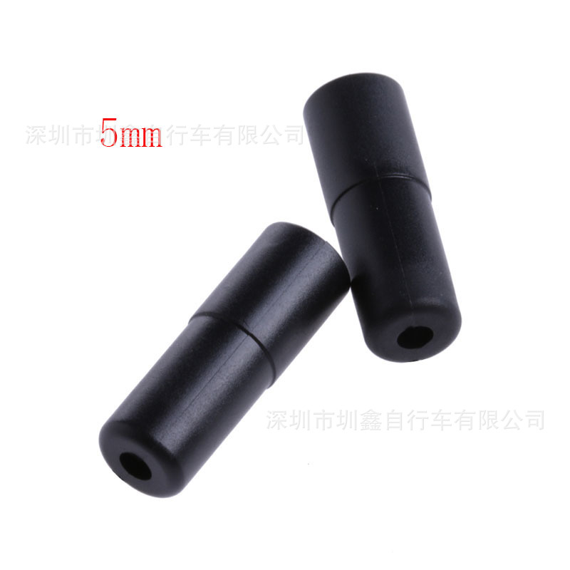 5MM rubber brake line pipe cap bicycle accessories v brake disc brake line pipe cap mountain bike brake 100 pack