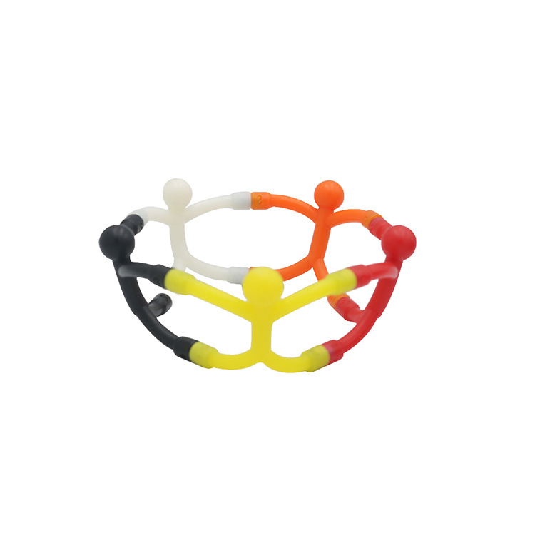 Wall-Climbing Magnetic Villain Soft Glue Ever-Changing Magnet Man Magnet Villain Doll Toy Creative Villain Hook