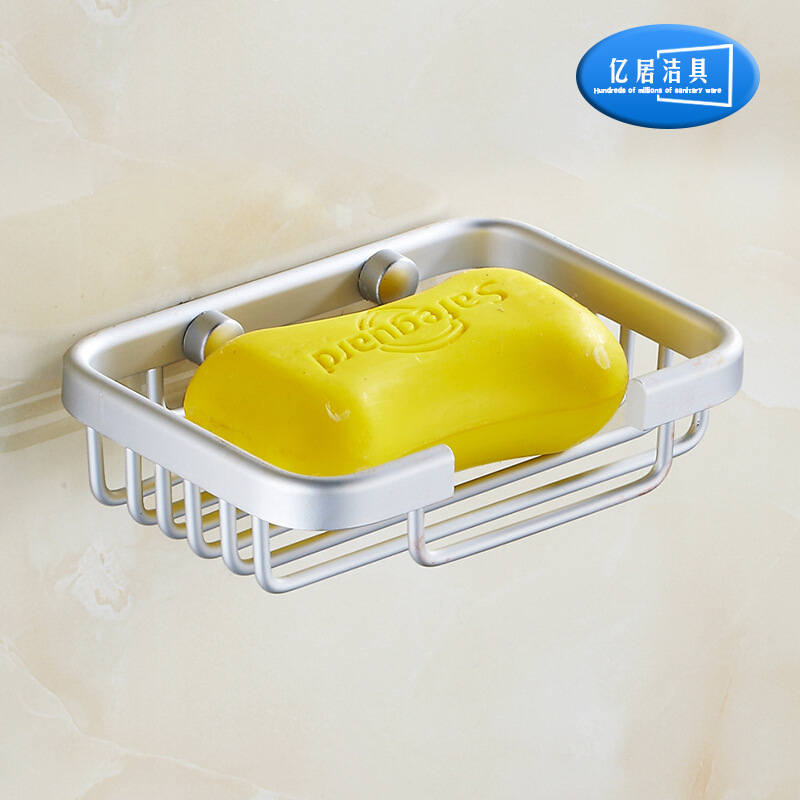 Алюминиевая мыльница для ванной, мыльная сетка, настенная, мыльный держатель
