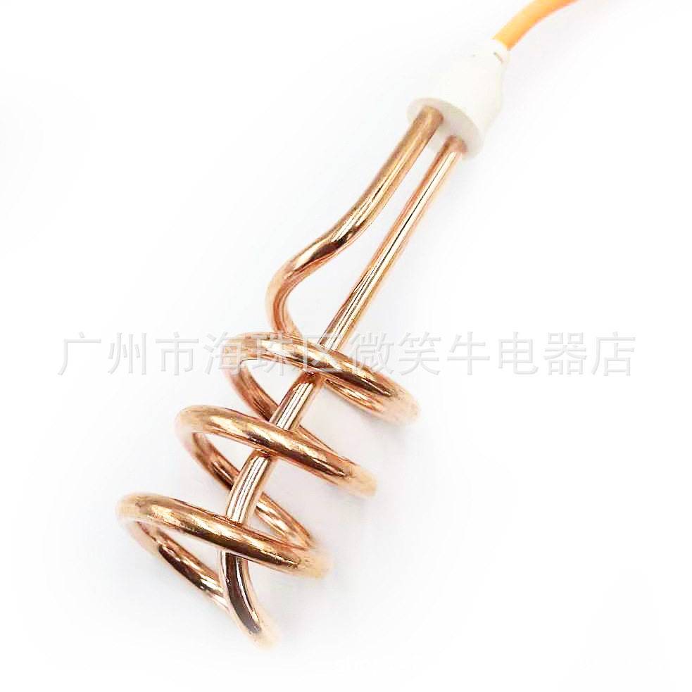 Portable Heater Quickly Heats Bath Water, Spiral Tube Water Boiler, Straight Tube Heating Rod Heats Quickly