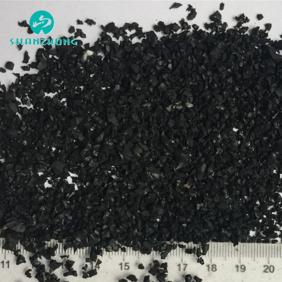 Shandong Direct Supply of Black Rubber Particles 2-4mm Rubber Particles Tire Fragments for Artificial Grass Filling of Football Fields and Playgrounds