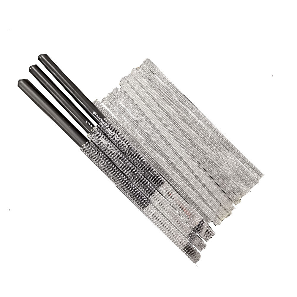 Guangzhou Factory Direct Supply Small Eye Shadow Brush Mesh Cover Lip Brush Mesh Cover 5mm Small Cosmetic Brush Mesh Cover