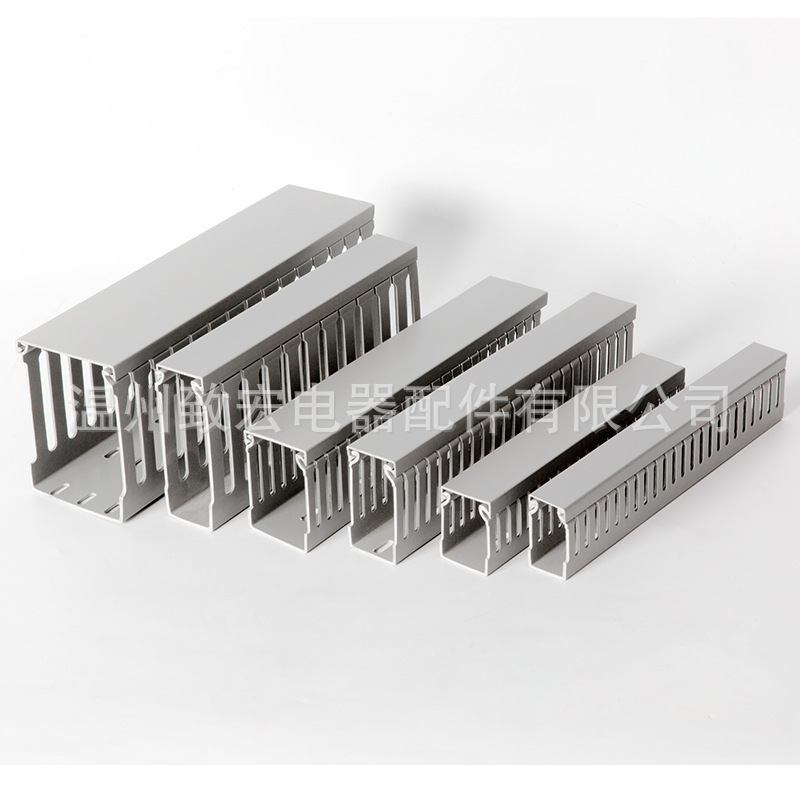 Manufacturer Wholesale Pvc Plastic Electrical Wiring Trough Manufacturer Wholesale