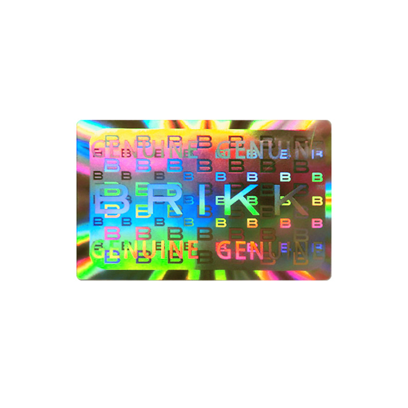 Anti-Counterfeiting Code Laser Laser-Engraved Self-Adhesive Qr Code Anti-Counterfeiting Label Traceability One Item One Code Photolithography Electric Code Label Customization