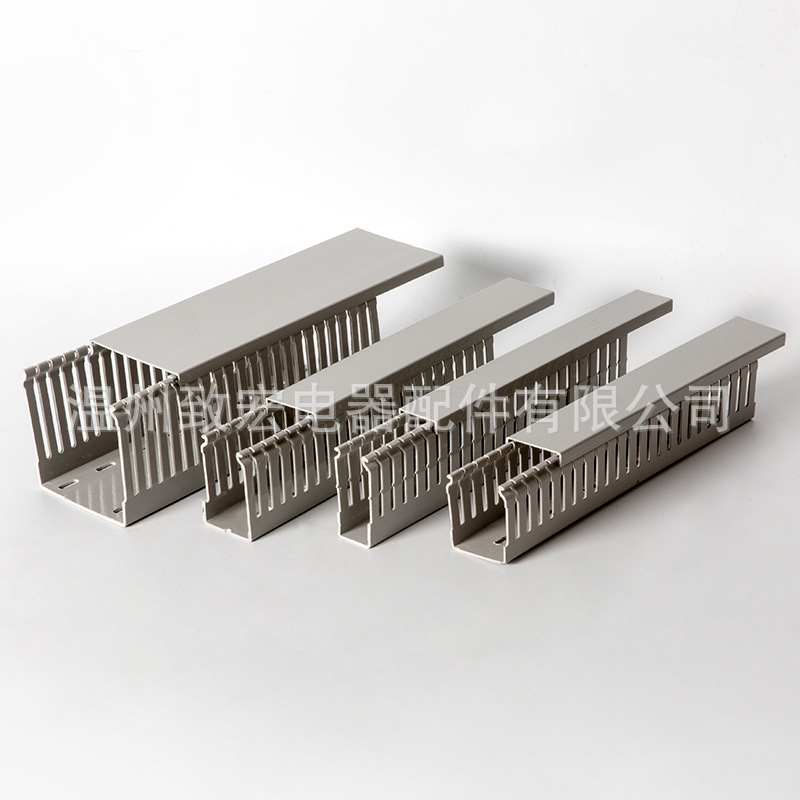 Manufacturer Wholesale Pvc Plastic Electrical Wiring Trough Manufacturer Wholesale