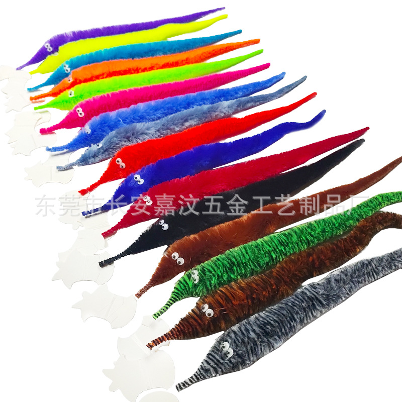 26 Colors Available Magic Toy Caterpillar Magical Seahorse Elf Worm Magic Worm Factory Direct Sale