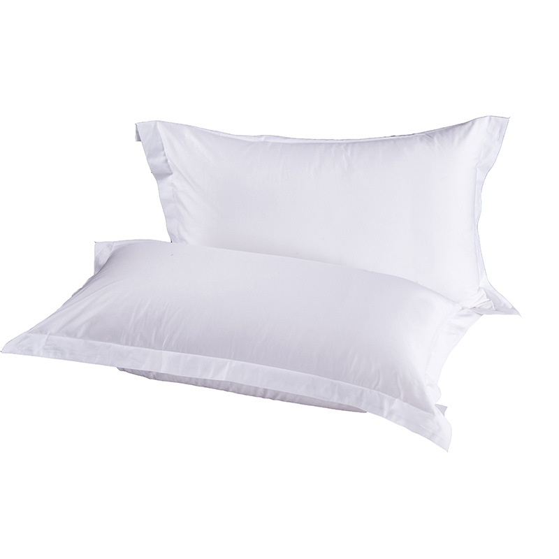 Pure White Satin Hotel Pillowcase Hotel Hotel Pillowcase Pillowcase Hotel Cloth Factory Bedding Supply Wholesale