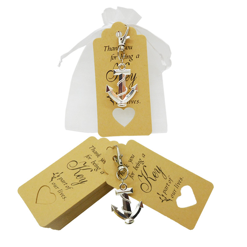 Creative Wedding Return Ship Anchor Keychain Pendant Wedding Small Gift Wedding Party Party Gift Appreciation Gift