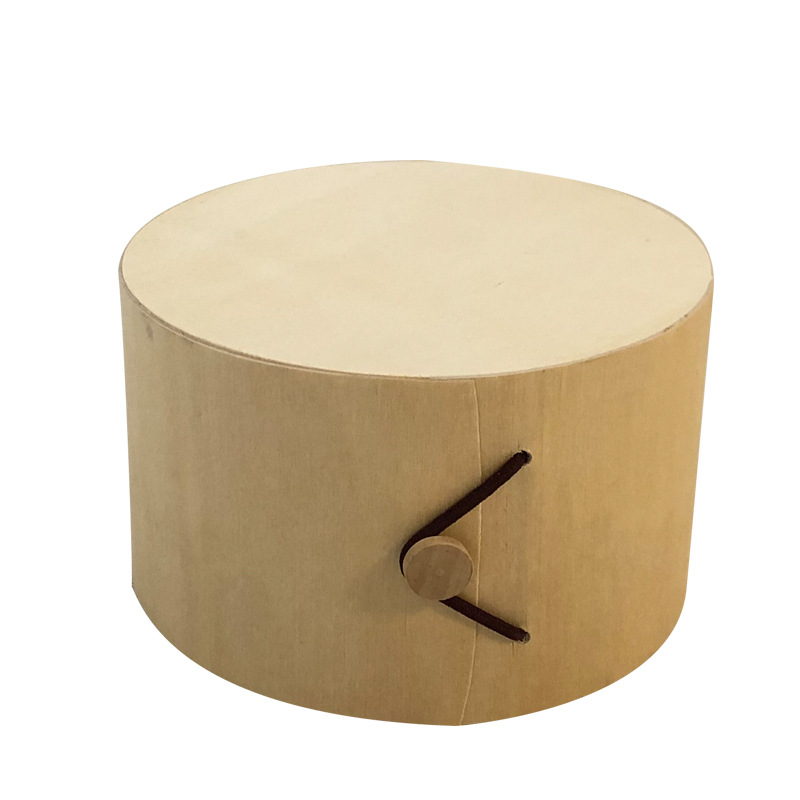 Solid Wood Cork Bark Storage Packaging Box Tea Wooden Box Birch Jewelry Gift Collection Box