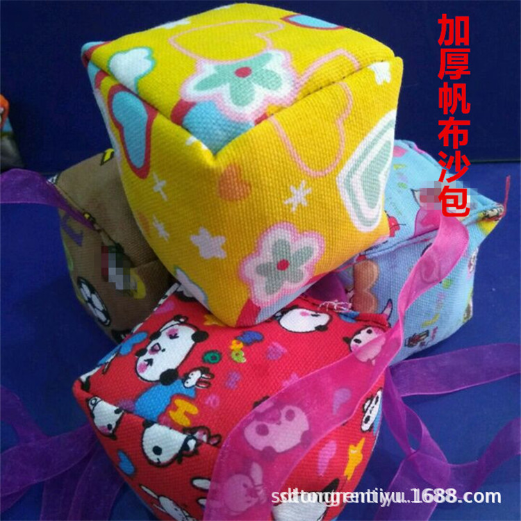 Канвасный мешочек с песком для бросков, хорошее качество