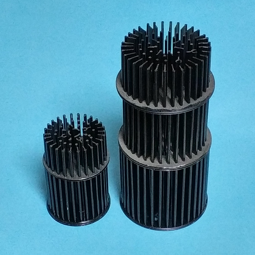 Led Cold Forged Ceiling Light Cylindrical Radiator Cob Cold Forged Radiator Long-Term Supply of Aluminum Profiles Factory Direct Sales