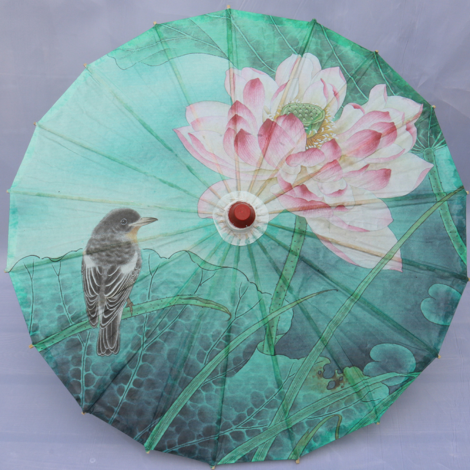 Silk Printed Umbrella Antique Umbrella Classical Dance Dancing Ceiling Decorative Umbrella Performance Propel Umbrella Chinese Style Oil Paper Umbrella