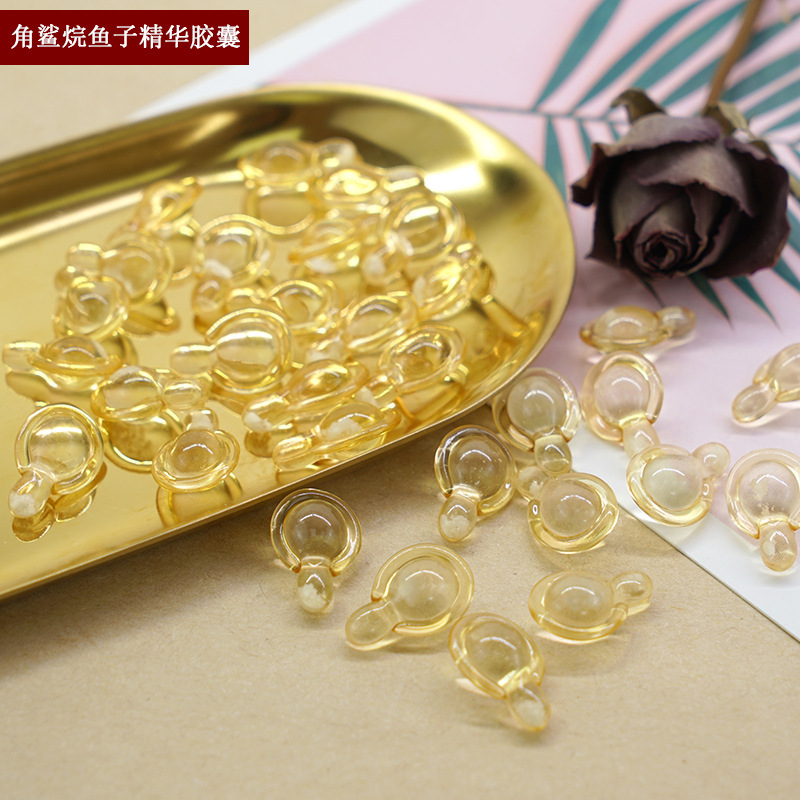 Эссенция из рыбы Сквалан капсула времени для восстановления поврежденной кожи, осветление пятен от акне