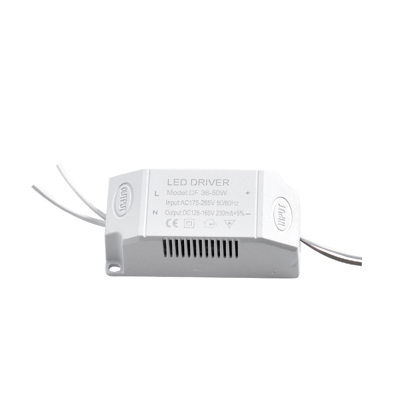 LED ceiling lamp drive power supply Guzhen manufacturers 24W36W50W60W80W stroboscopic monochrome constant current power supply