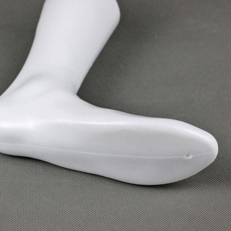 Plastic foot model shoe support props foot black socks model flat men's and women's foot model shoe model shoe model