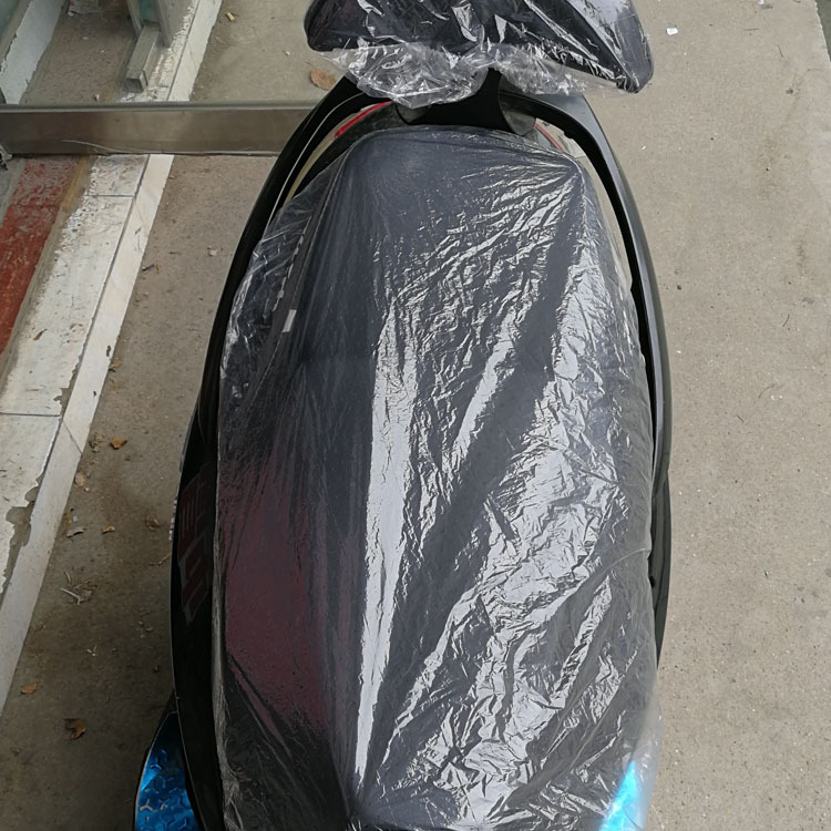 Wholesale 22cm -150cm disposable transparent battery car seat cushion cover waterproof dust cover double seat cushion cover tray cover