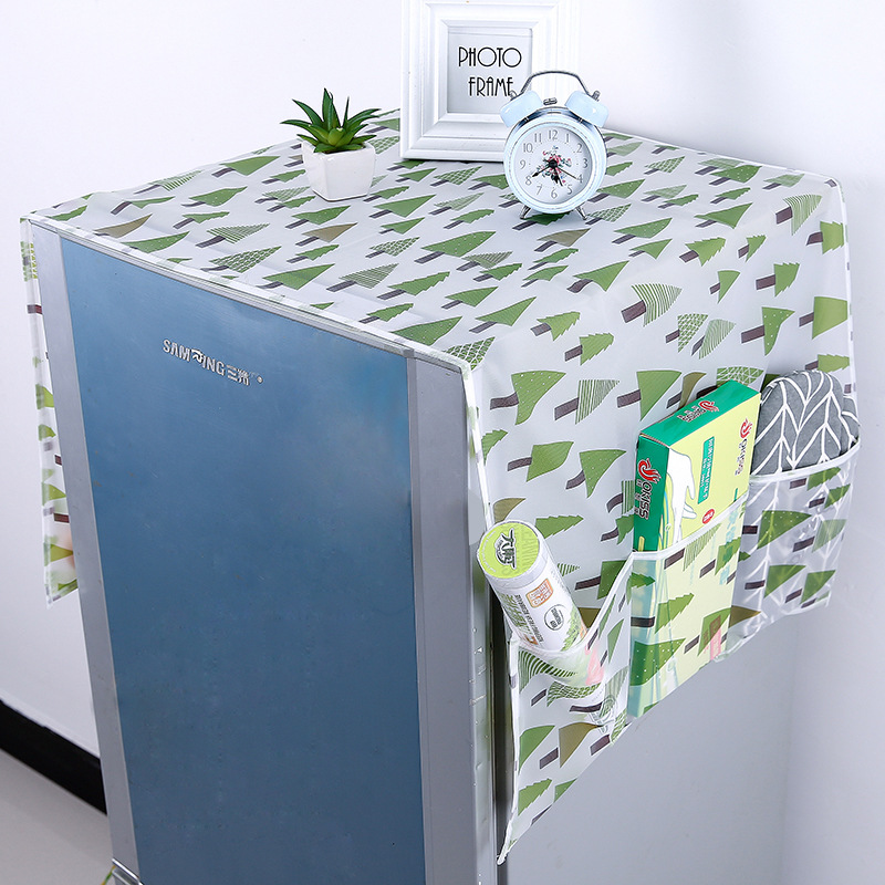 Чехол для холодильника, пылезащитный, органайзер для хранения, висячий, защитный чехол для холодильника