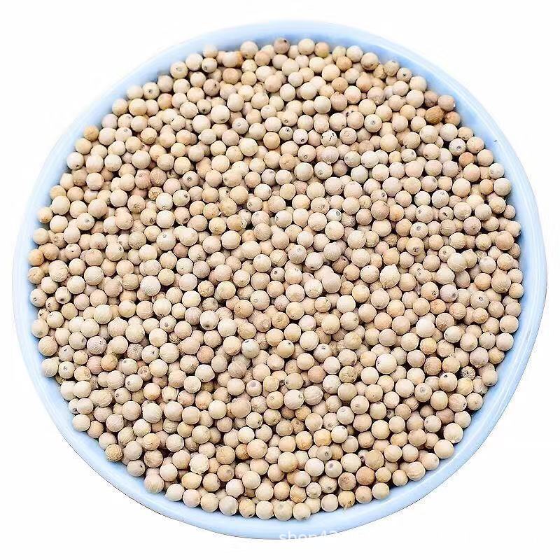 White Pepper 500g Wholesale, Freshly Ground Black Powder, Marinade Seasoning Spice Powder, Hot Pot Soup, Hainan-Produced, Freshly Ground for Commercial Use
