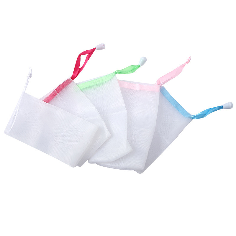 Foaming net soap bag facial cleanser Japanese foaming net cleansing mesh handmade soap foaming machine face washing foaming net