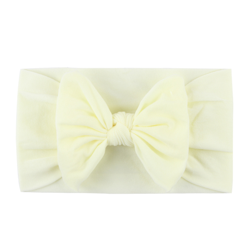 Baby hair accessories soft and comfortable nylon bow hair band children's accessories cute princess hair band