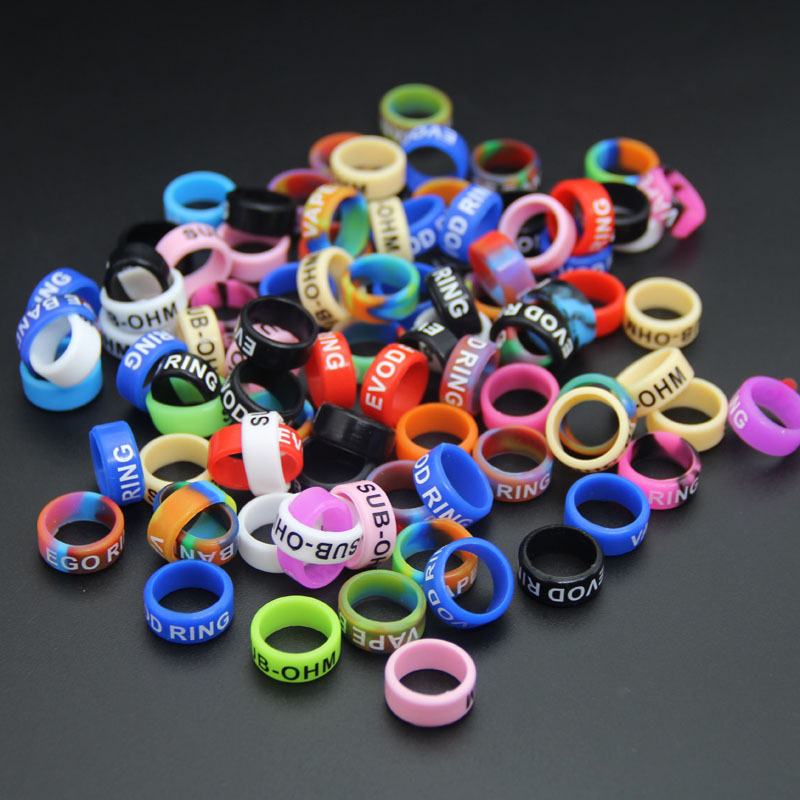 Маленькое силиконовое кольцо для сетки, декоративное кольцо для электронных ручек, переводные ручки, ручки для переворачивания страниц, рогатка для рыболовных удочек