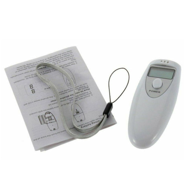 Factory Alcohol Tester High-Precision Portable Drunk Driving Instrument Air-Blown Alcohol Tester