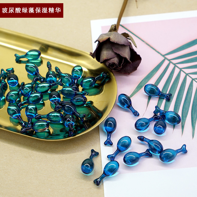 Эссенция с гиалуроновой кислотой и зелеными водорослями, увлажняющая, лифтинг, для мягкой и гладкой кожи, хорошее впитывание