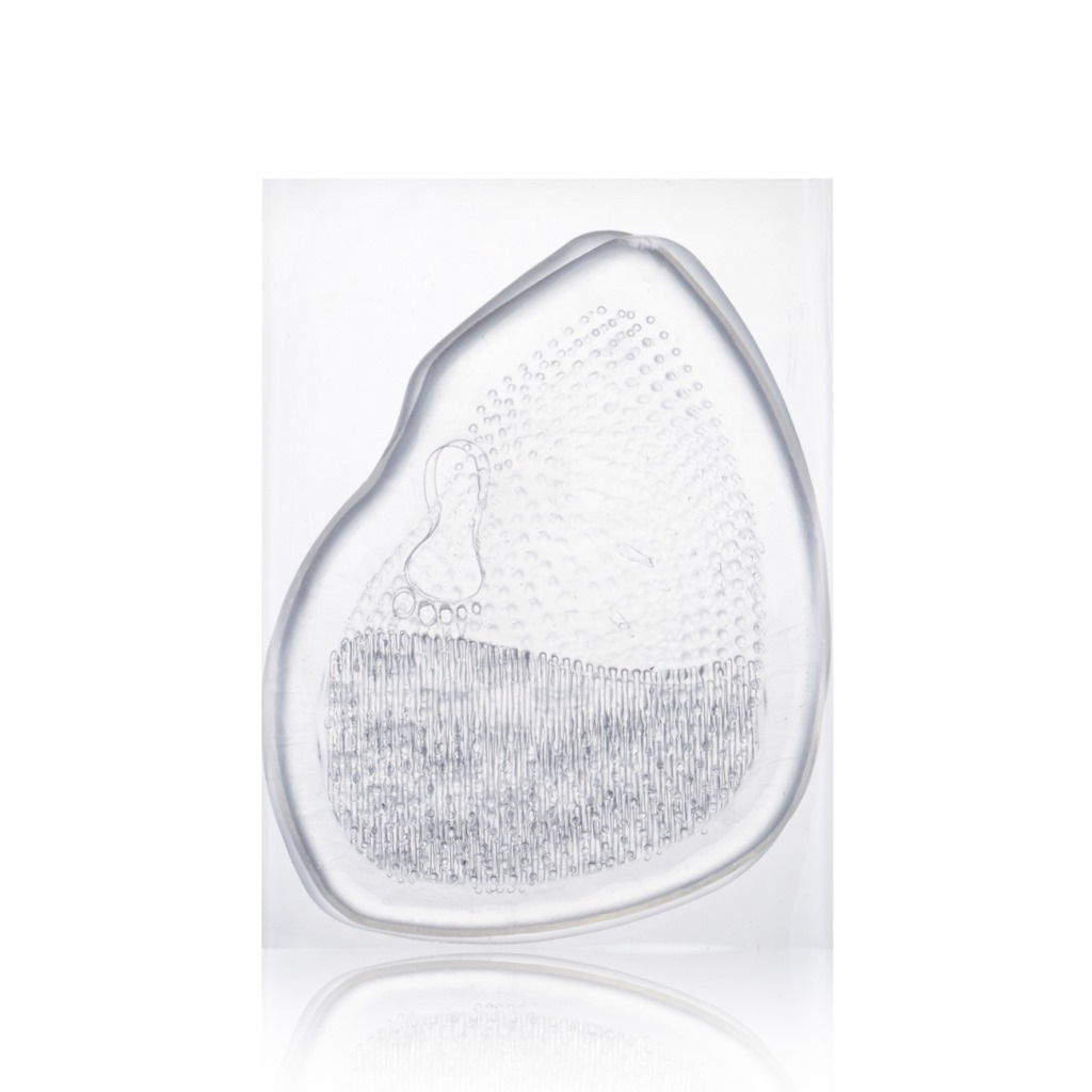 Transparent Half-Size Pad to Prevent Foot Pain, Forefoot Pad, Soft Gel Half Pad, Half Insole to Improve Shoe Size Larger