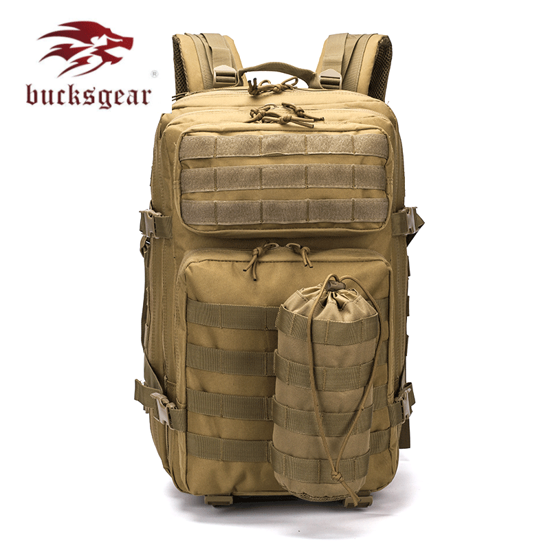 Tactical Backpack Big 3P Attack Tactical Backpack 45 Liter Outdoor Sports Mountaineering Backpack Waterproof Camouflage Bag for Men