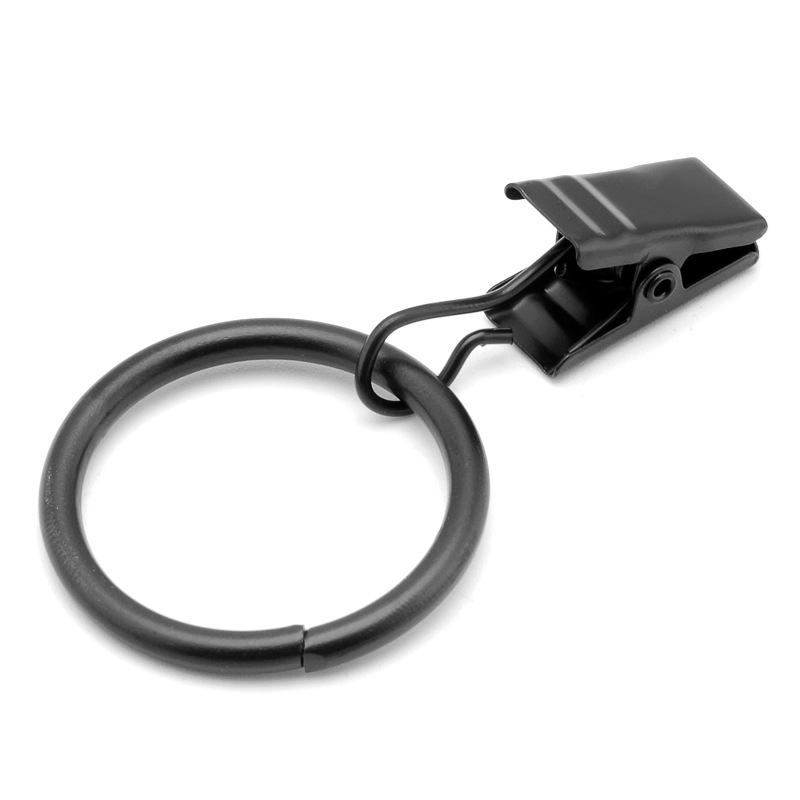 Cross-Border Sales Shower Curtain Hook Curtain Ring Curtain Clip Curtain Ring Buckle Curtain Accessories Hook Metal Clip