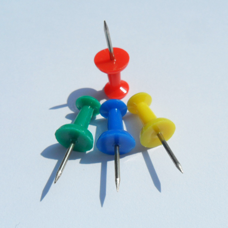 Factory direct supply thumbnails multi-color nail painting in stock wholesale creative I-word nail plastic wrap art nail color pin