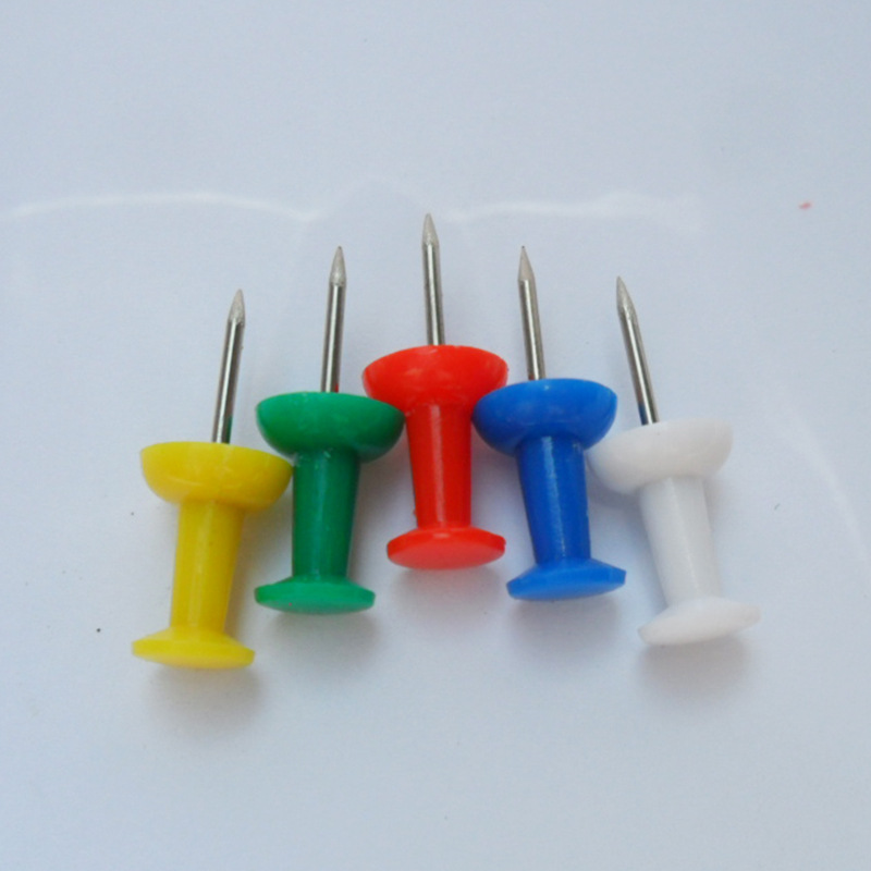 Factory direct supply thumbnails multi-color nail painting in stock wholesale creative I-word nail plastic wrap art nail color pin