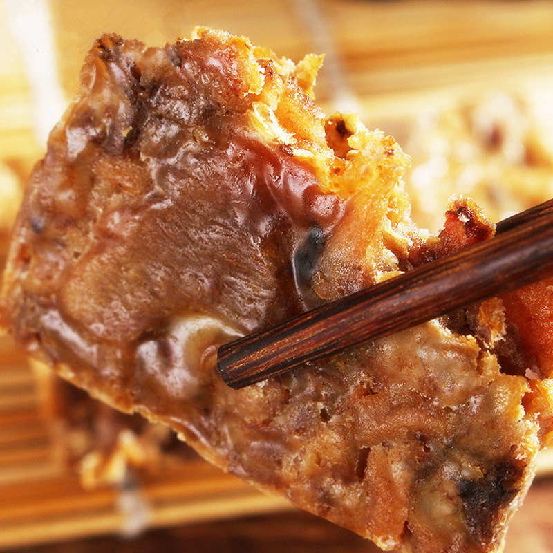 Jinquan Lard Residue 25g Three-layer Fragrant Pork Strips Rui'an Lard Residue Wenzhou Specialty Snacks