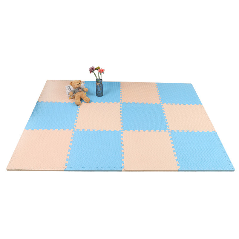Foam Floor Mat Splicing Pure Color Soundproof Puzzle Living Room Dormitory 60 Thickeneded Kidsren's Large Floor Mat Baby Crawling Mat